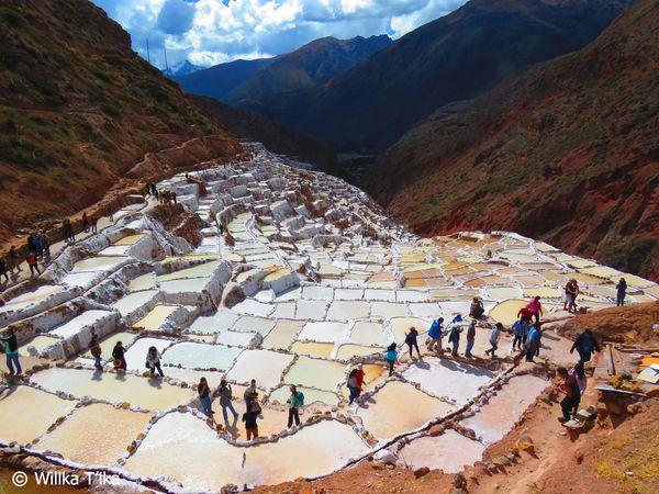 Hiking near Maras in the Sacred Valley