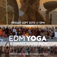 Beach Yoga & Sunset Sound Bath