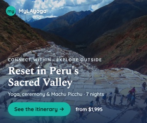 7-Day Sacred Valley Yoga Retreat in Peru — daily yoga near Machu Picchu, from $1,995